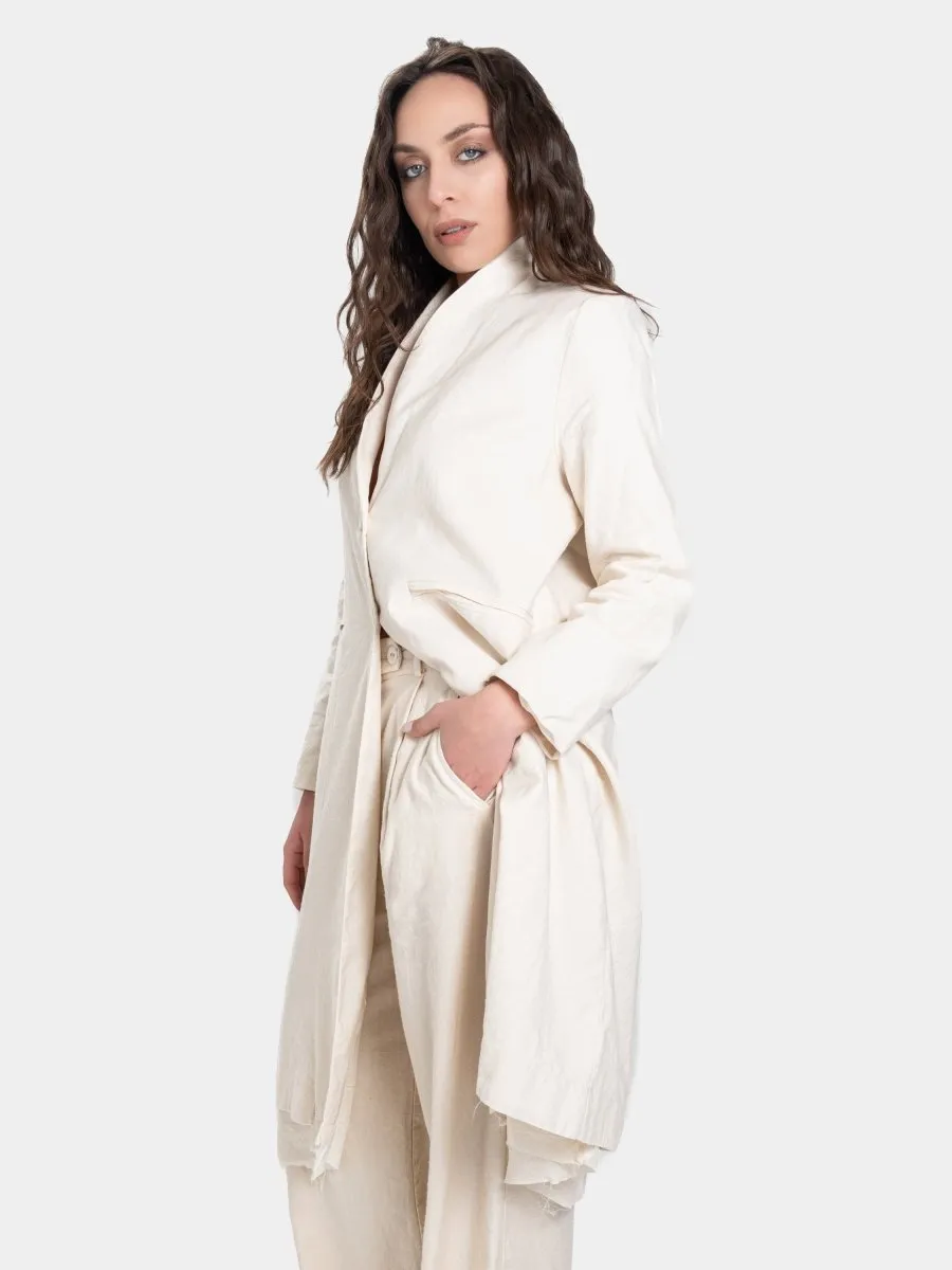 Elongated Collar Jacket