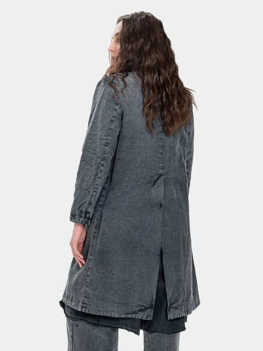 Elongated Collar Jacket