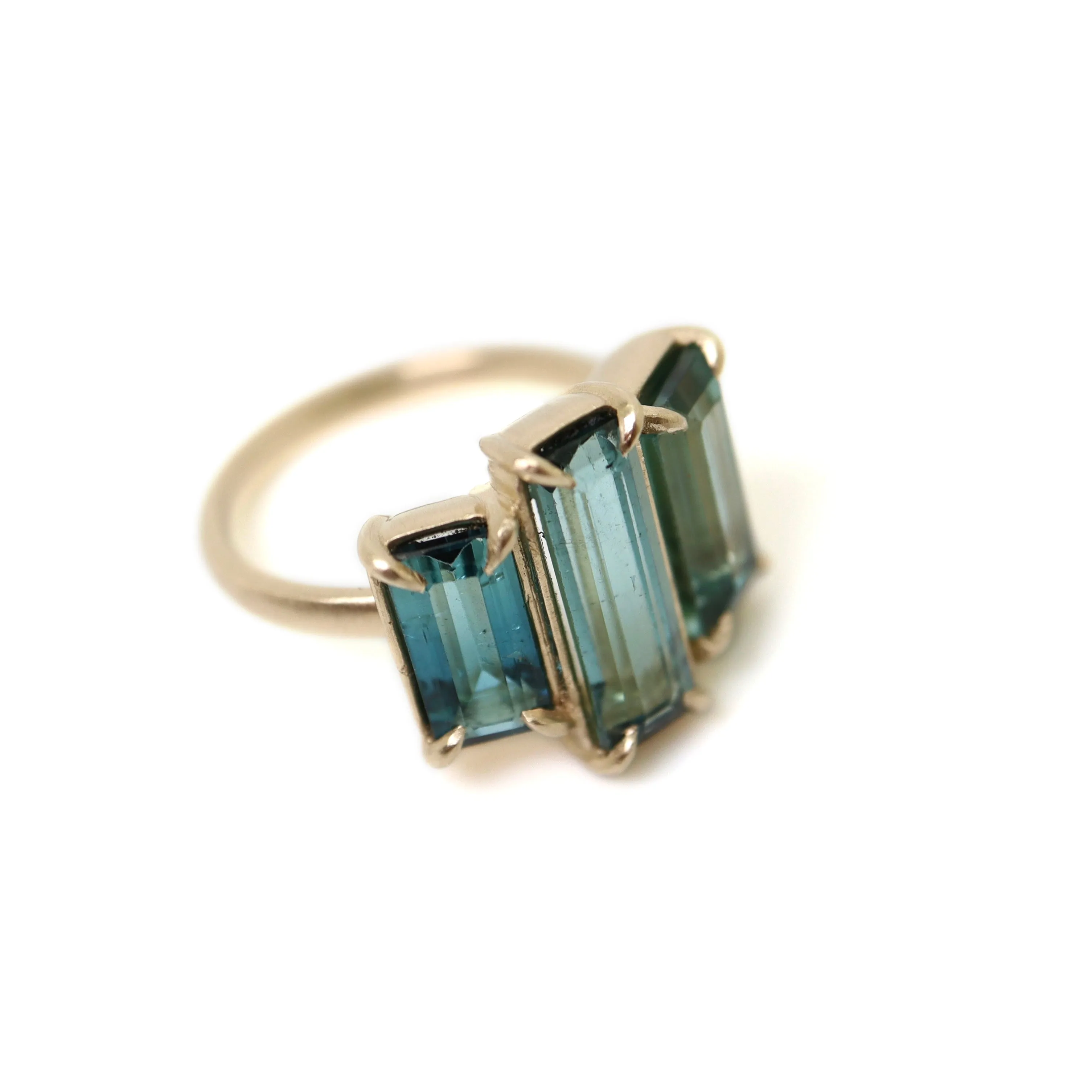 Elysium Trio Tourmaline Vanity Ring