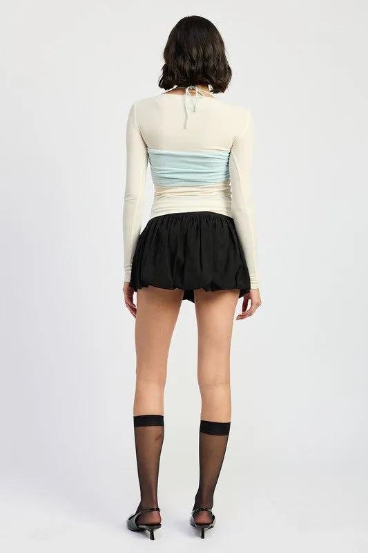 Emory Park Emory Park LAYERED LONG SLEEVE Top