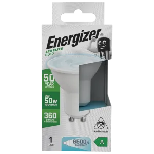 Energizer S29644 A Rated LED Elite GU10 360lm 2W 6500K (Daylight)(12 Pack)