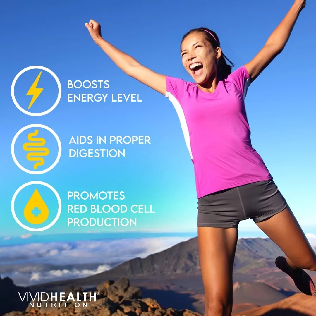 Energy Boosting Sublingual Vitamin B12 with Refreshing Fruit Punch Flavor