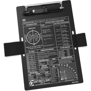 EntireFlight VFR Pilot Kneeboard & Flight Pad: Elevate Your Flying Experience