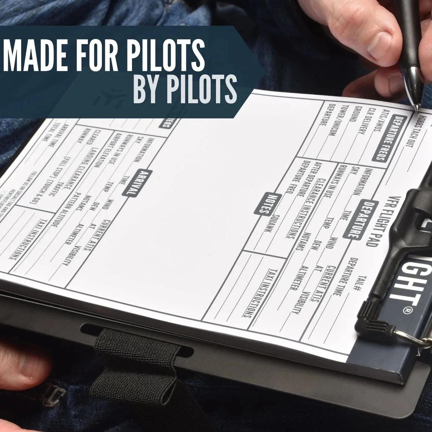 EntireFlight VFR Pilot Kneeboard & Flight Pad: Elevate Your Flying Experience