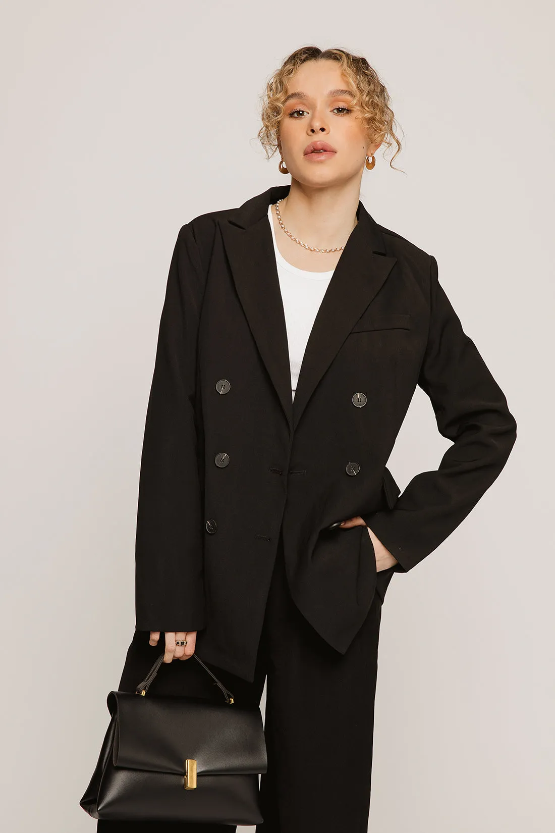 Everleigh Black Suit Jacket