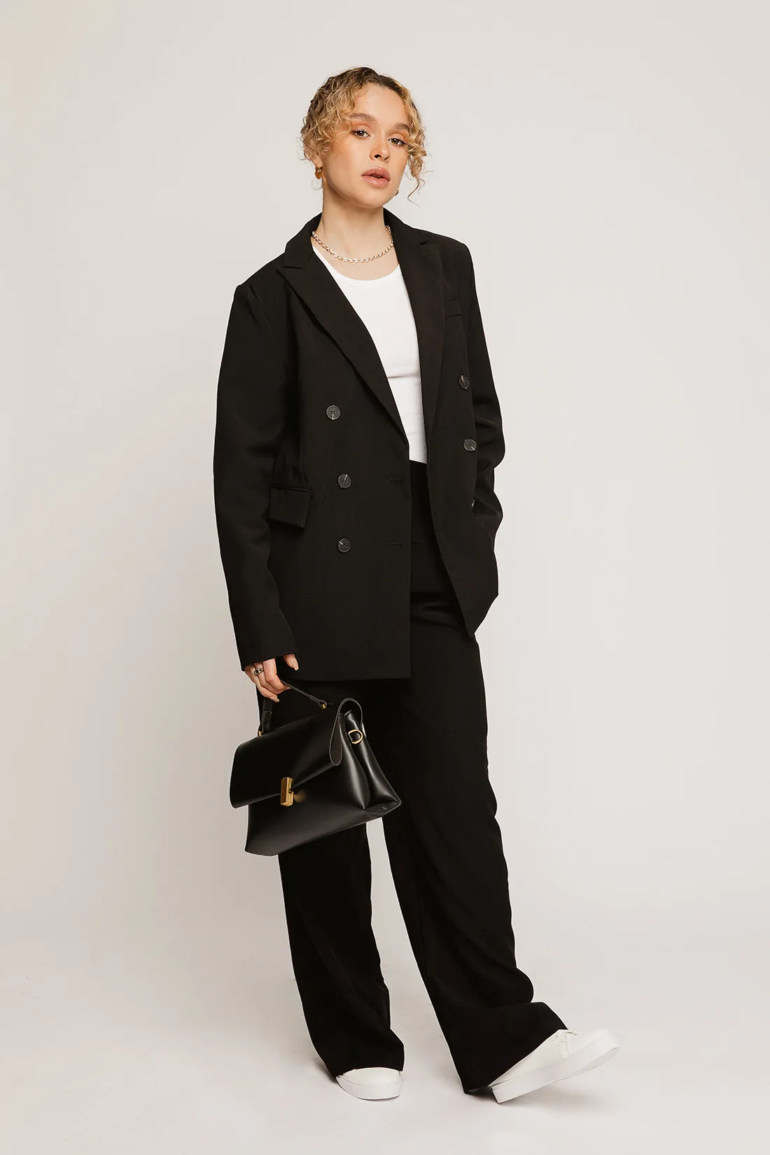 Everleigh Black Suit Trousers