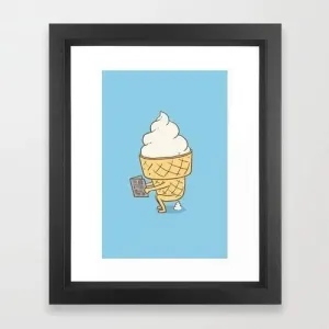 Everyone Poops (Blue) Frame