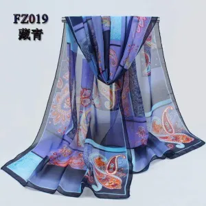 Exclusive Autumn Chiffon Women Scarves