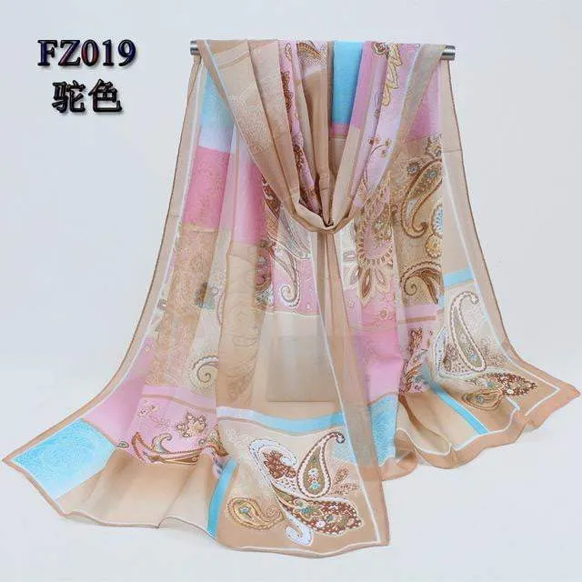 Exclusive Autumn Chiffon Women Scarves