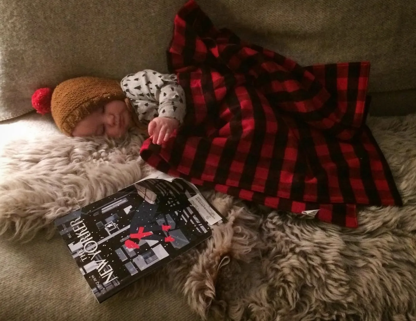 Exclusive Vermont Flannel Co. stroller blanket