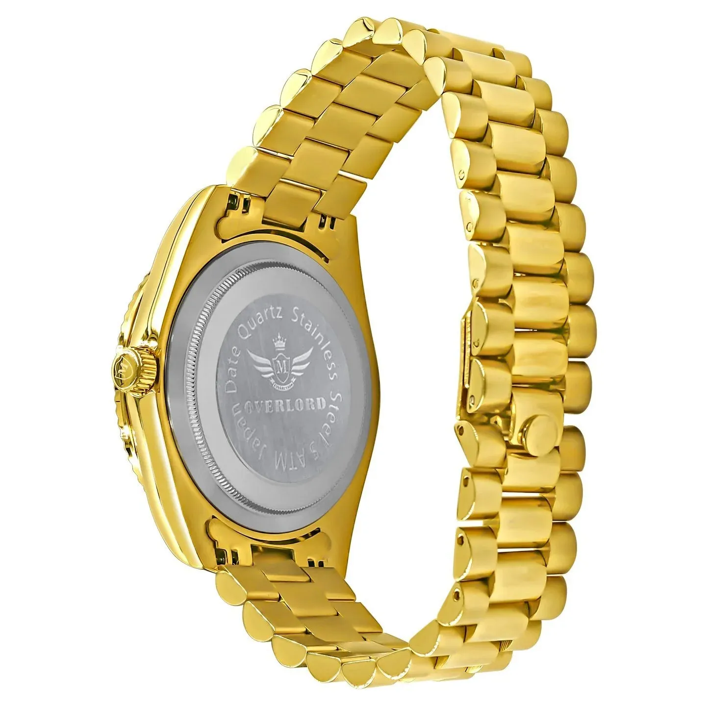 Exotic Rainbow Dial Luxury CZ Watch