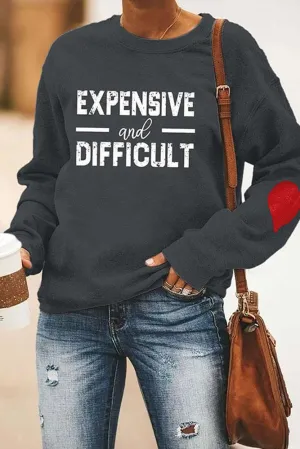 Expensive and Difficult Ladies Pull Over
