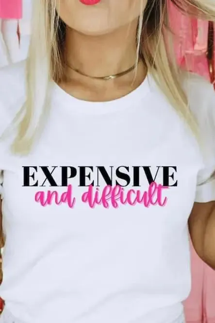Expensive and Difficult (Multiple Colors)