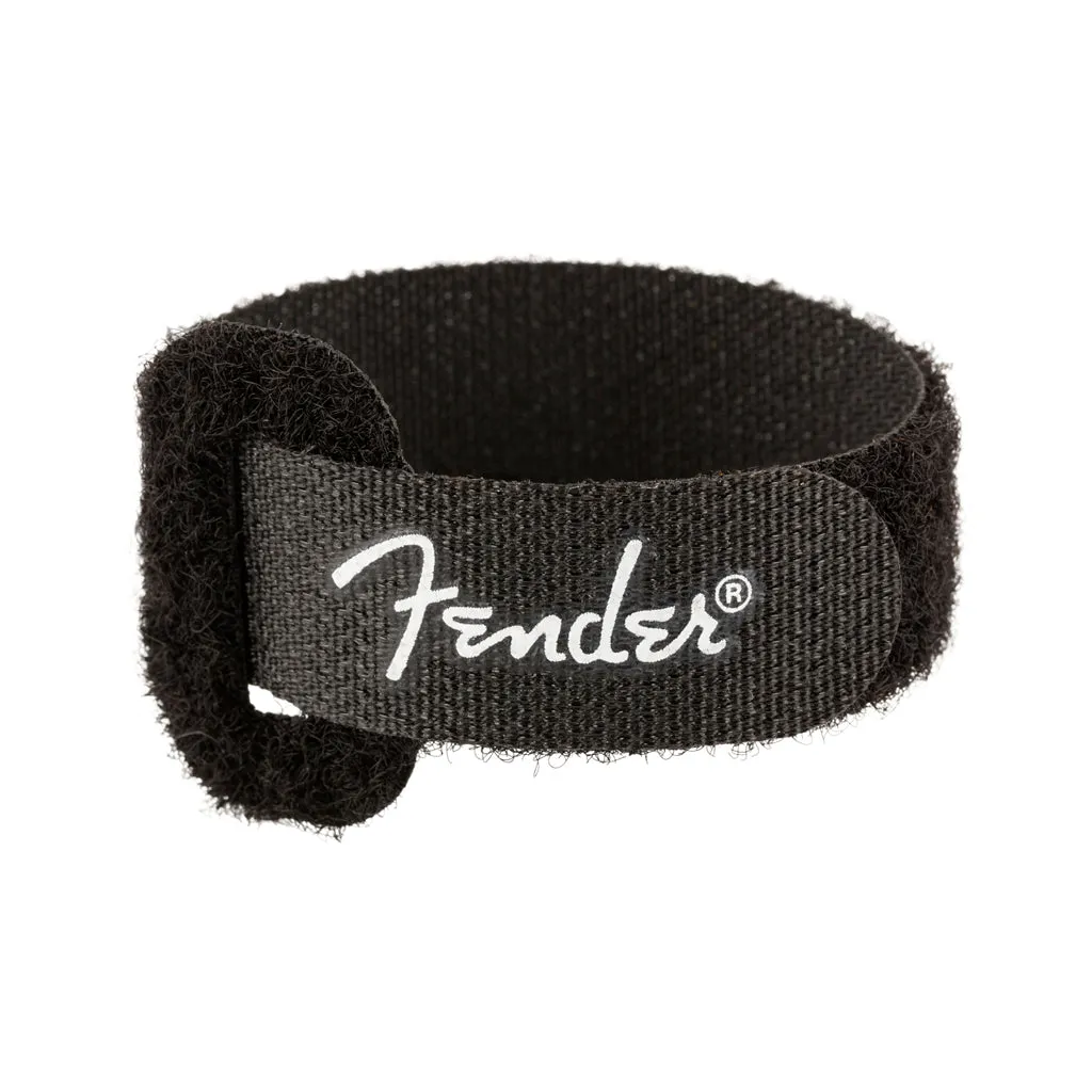 Fender Cable Ties, 2-pack, Black and Brown, 7inch