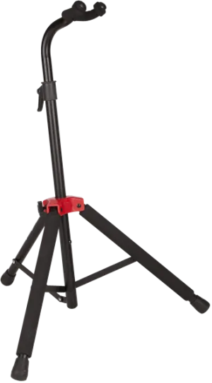 Fender® Deluxe Hanging Guitar Stand, Black/Red
