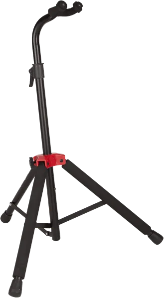 Fender® Deluxe Hanging Guitar Stand, Black/Red