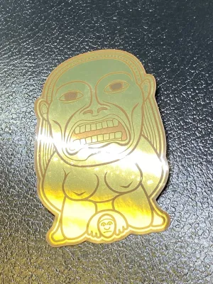 Fertility Idol Golden Sticker