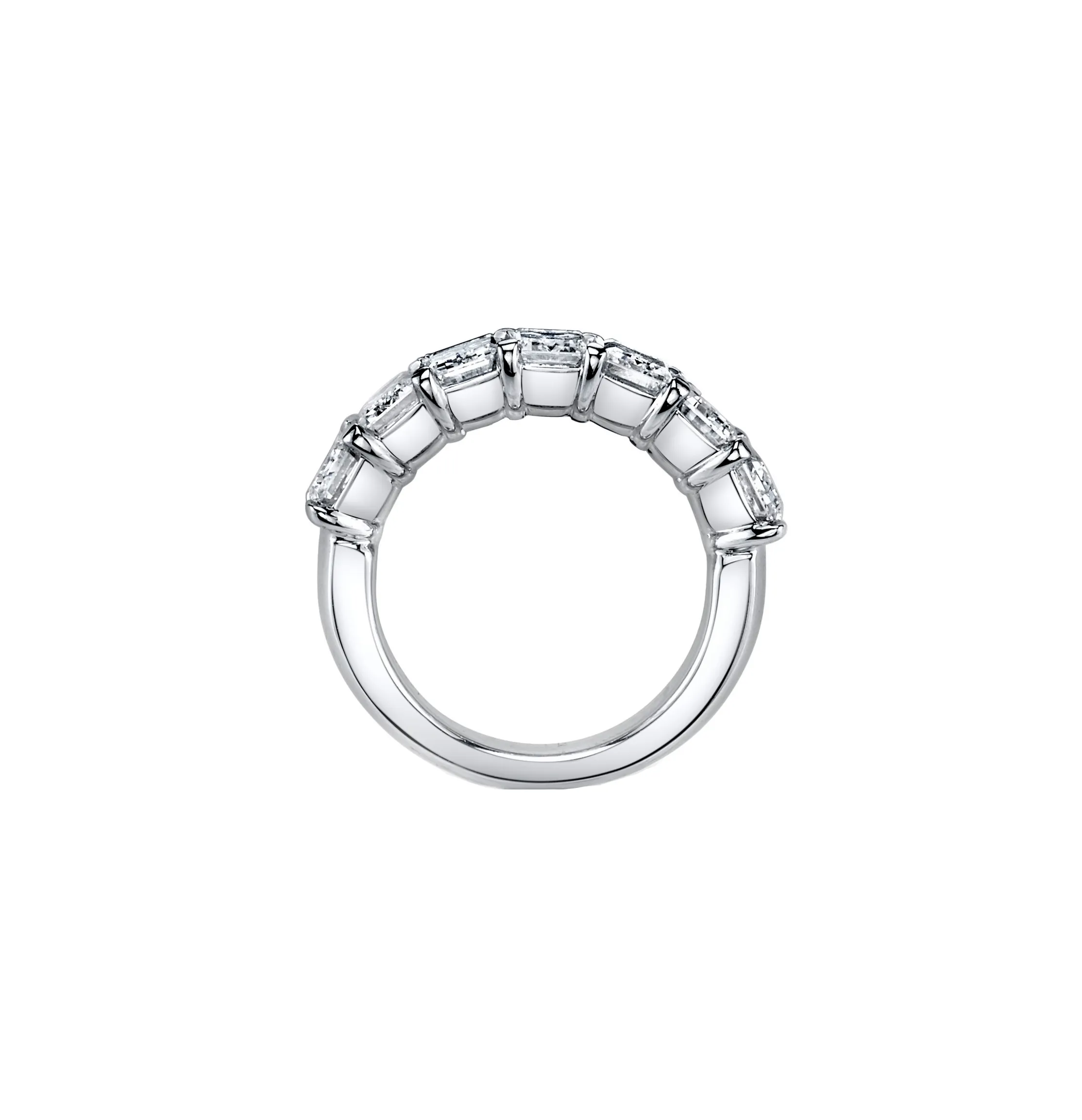 Fink's Exclusive Emerald Cut Diamond Band