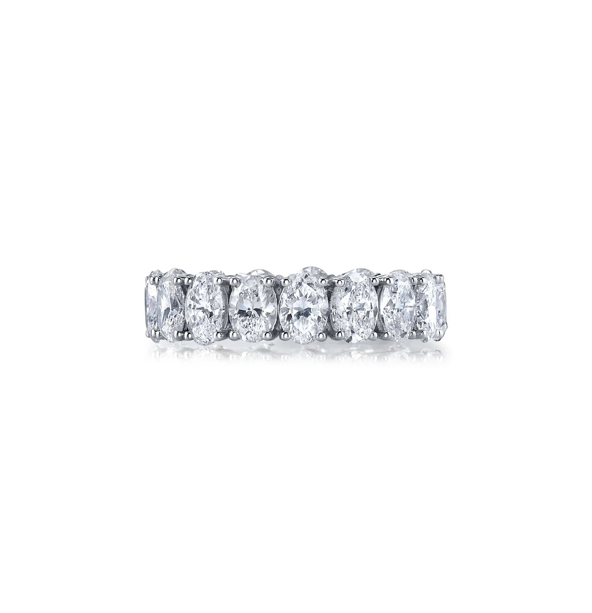 Fink's Exclusive Oval Diamond Eternity Band