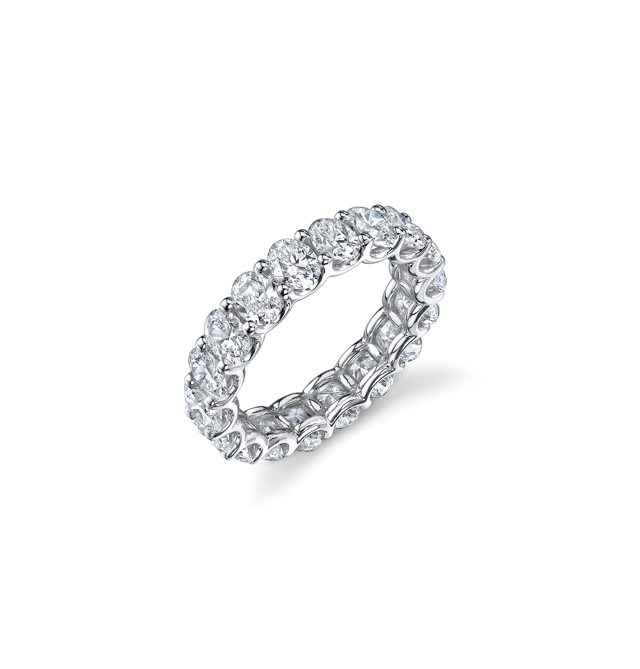 Fink's Exclusive Oval Diamond Eternity Band