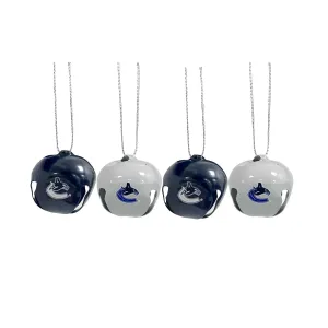 Forever Collectibles NHL Bell Ornament Set (4-Pack) - Vancouver Canucks