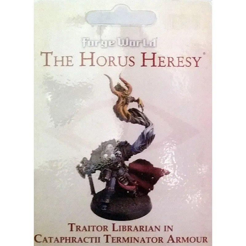 Forgeworld 2016 Event Only Traitor Librarian in Cataphractii Armour