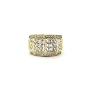 Four-Faceted Diamond Ring (14K)