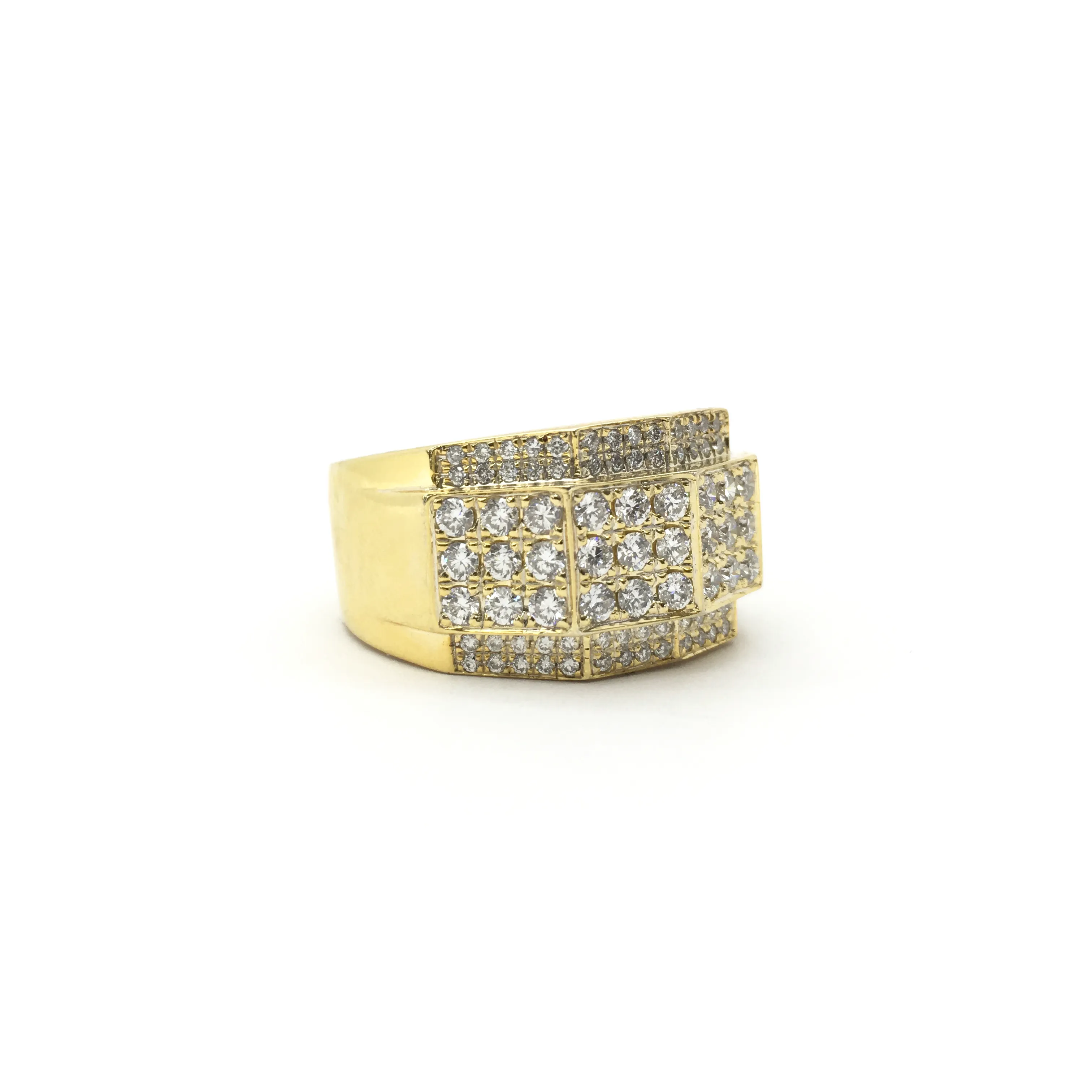 Four-Faceted Diamond Ring (14K)