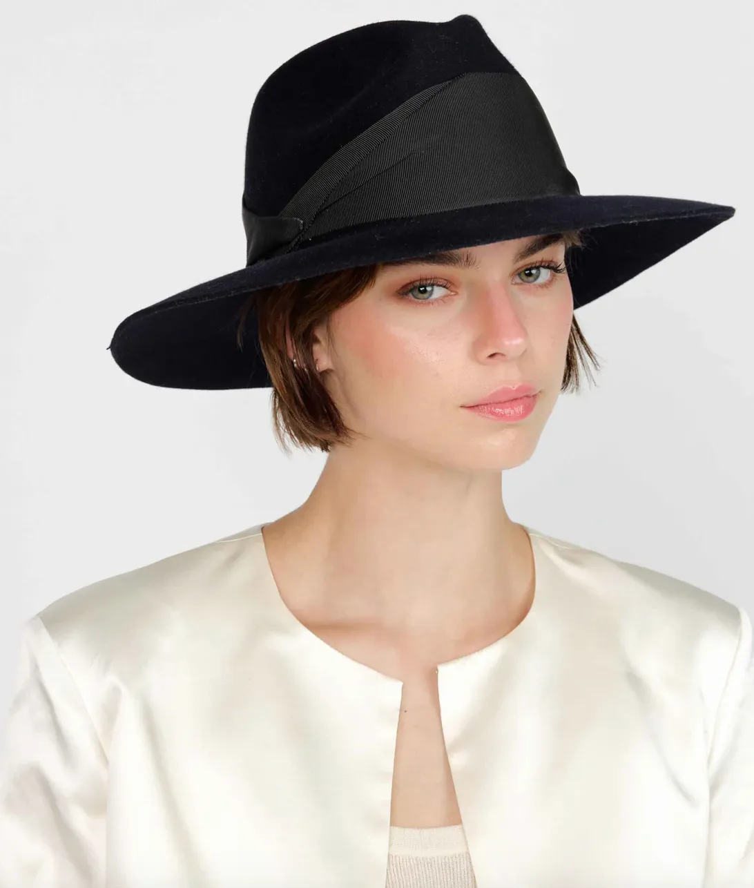 Freya - Gardenia Hat - Midnight