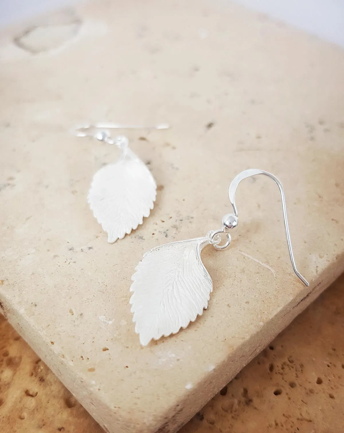Frosted Evergreen Earrings