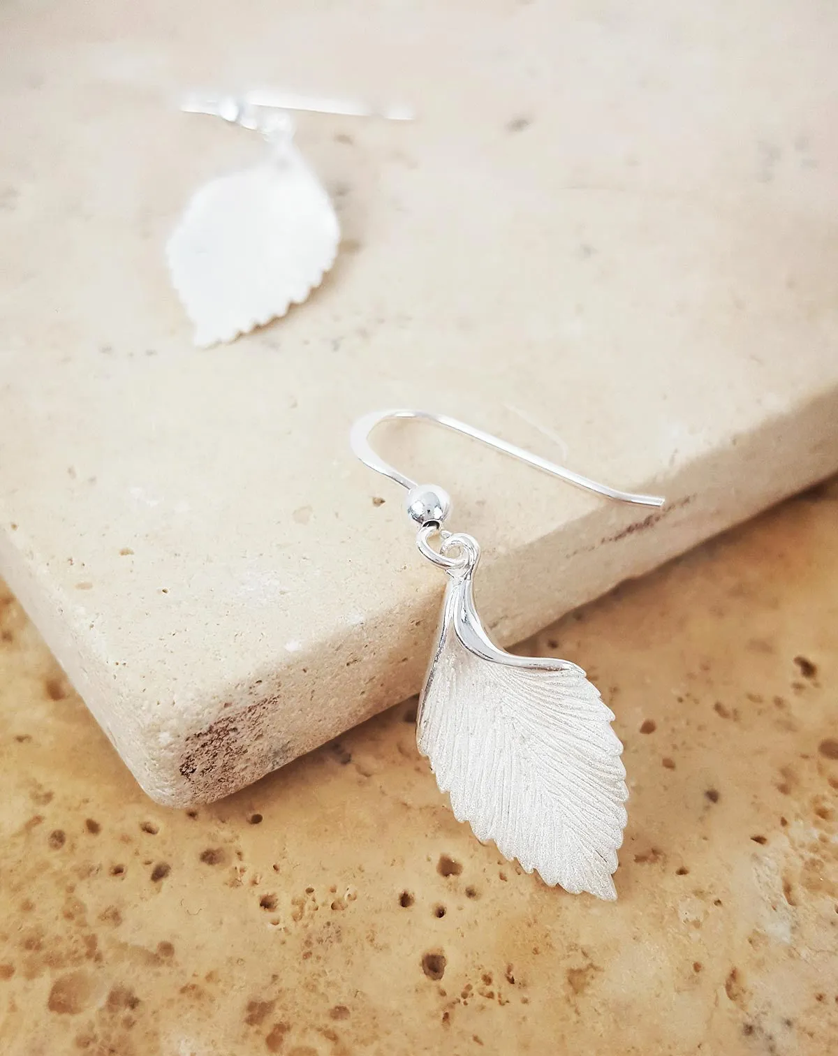 Frosted Evergreen Earrings
