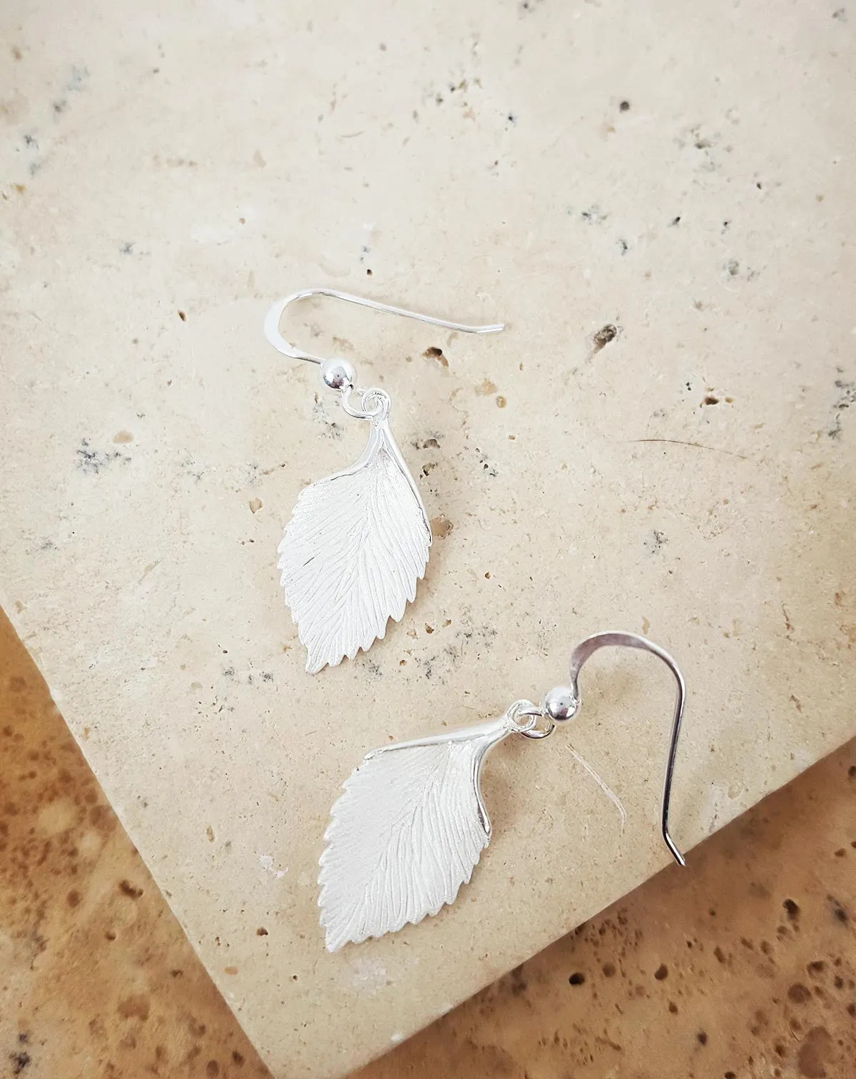 Frosted Evergreen Earrings