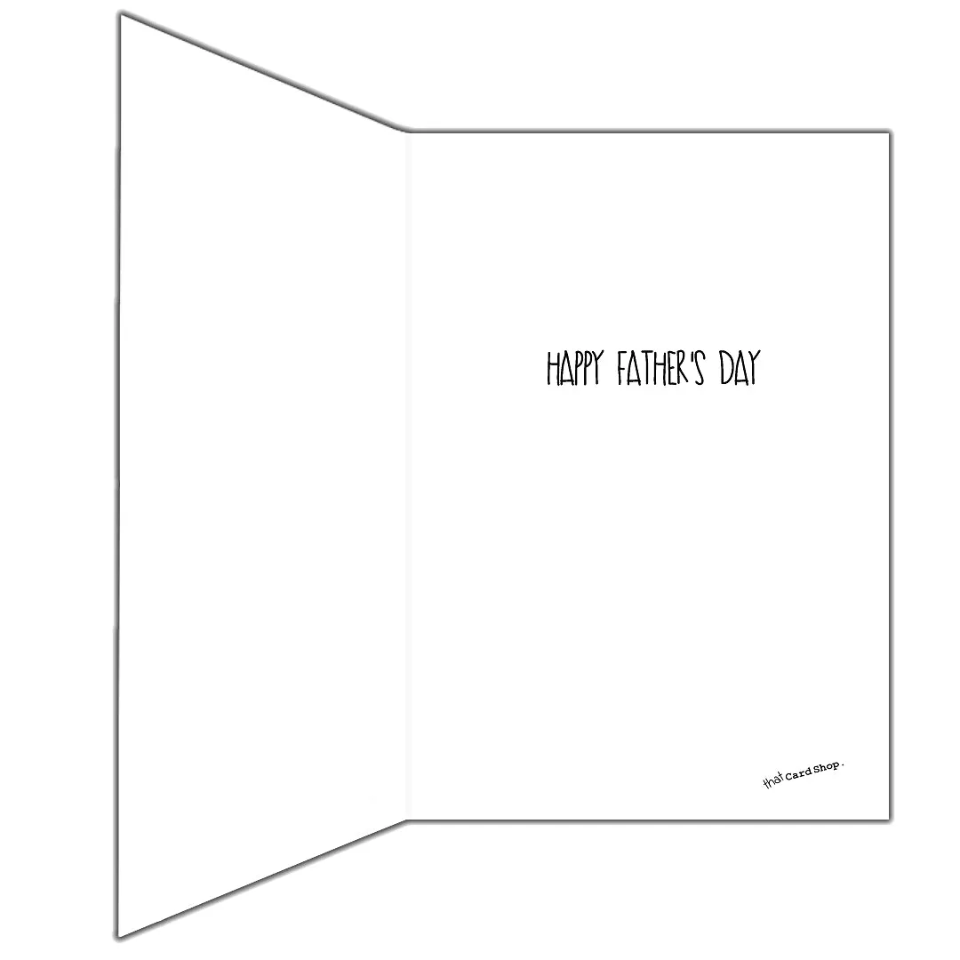 Funny Freddie Mercury Fathers Day Card - You are my champion