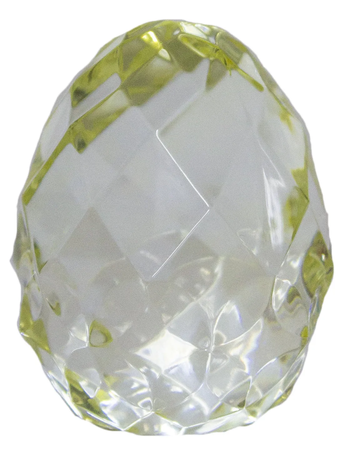 Ganz 2.5 Inch Crystal Expressions Acrylic Sitting Egg Figurine Sun Catcher