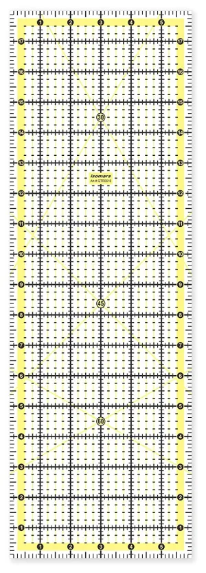 Garment Patchwork Quilting Ruler (6" x 18")