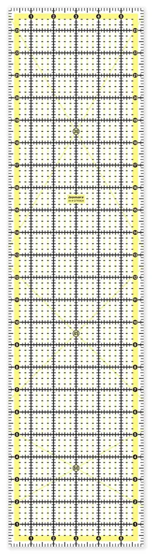 Garment Patchwork Quilting Ruler (6" x 24")