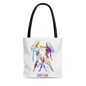 Gemini  Zodiac Sign Tote Bag