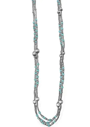 Gemstone   Navajo Pearl Necklace