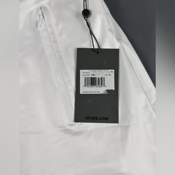 G/Fore G4 Womens Golf Skort XL White Polyester Spandex