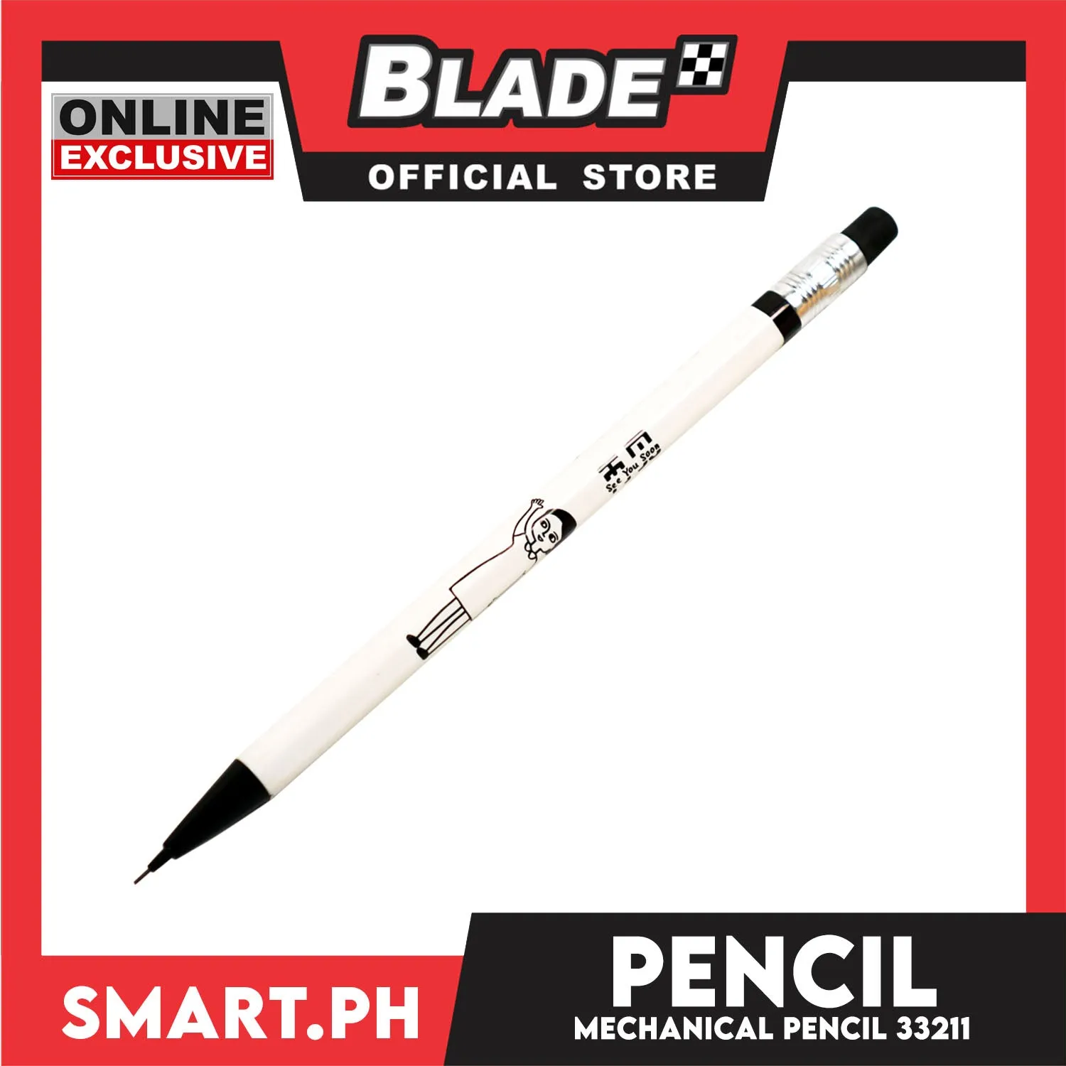 Gifts Pencil Mechanical 0.5mm 33211 (Assorted Designs and Colors)