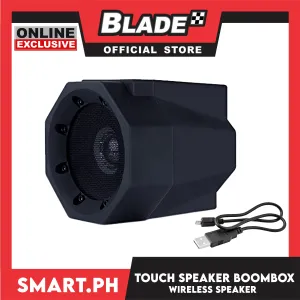 Gifts Touch Wireless Speaker Boombax Mega Sound Boost (Assorted Designs and Colors) No Cables, No Pairing