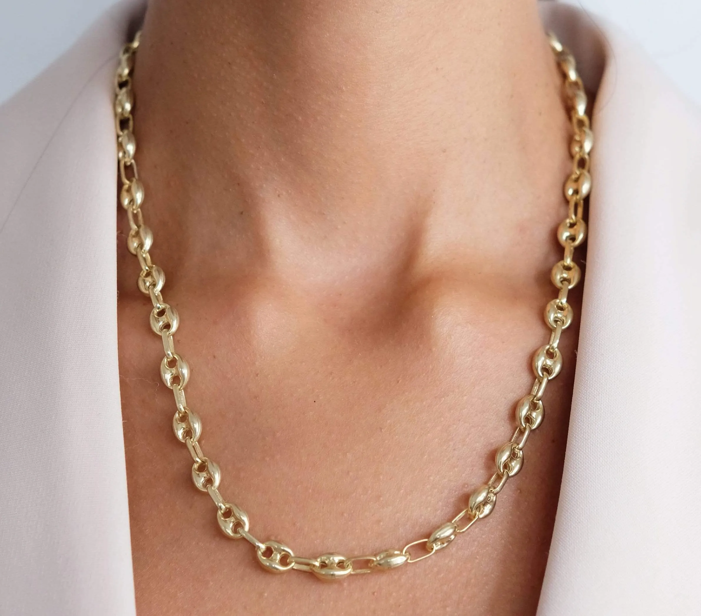 Gigi Solid Chain Necklace