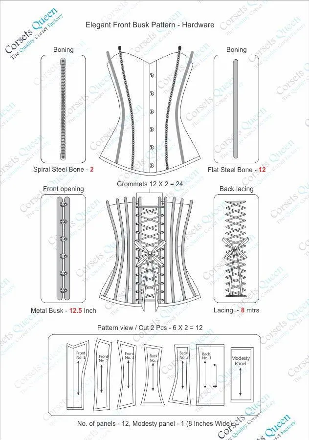 Gisele Overbust Corset