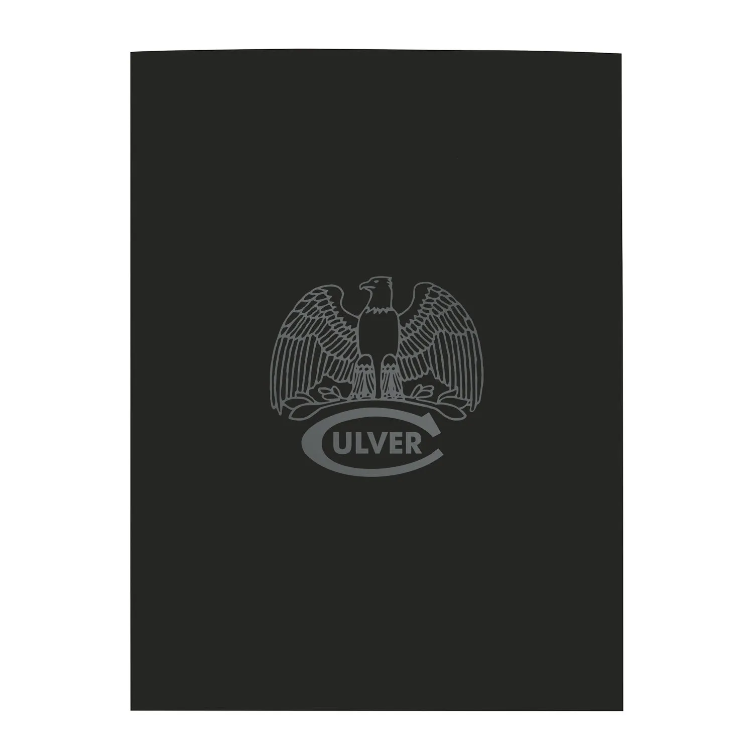 Gloss Paper Folder - Black