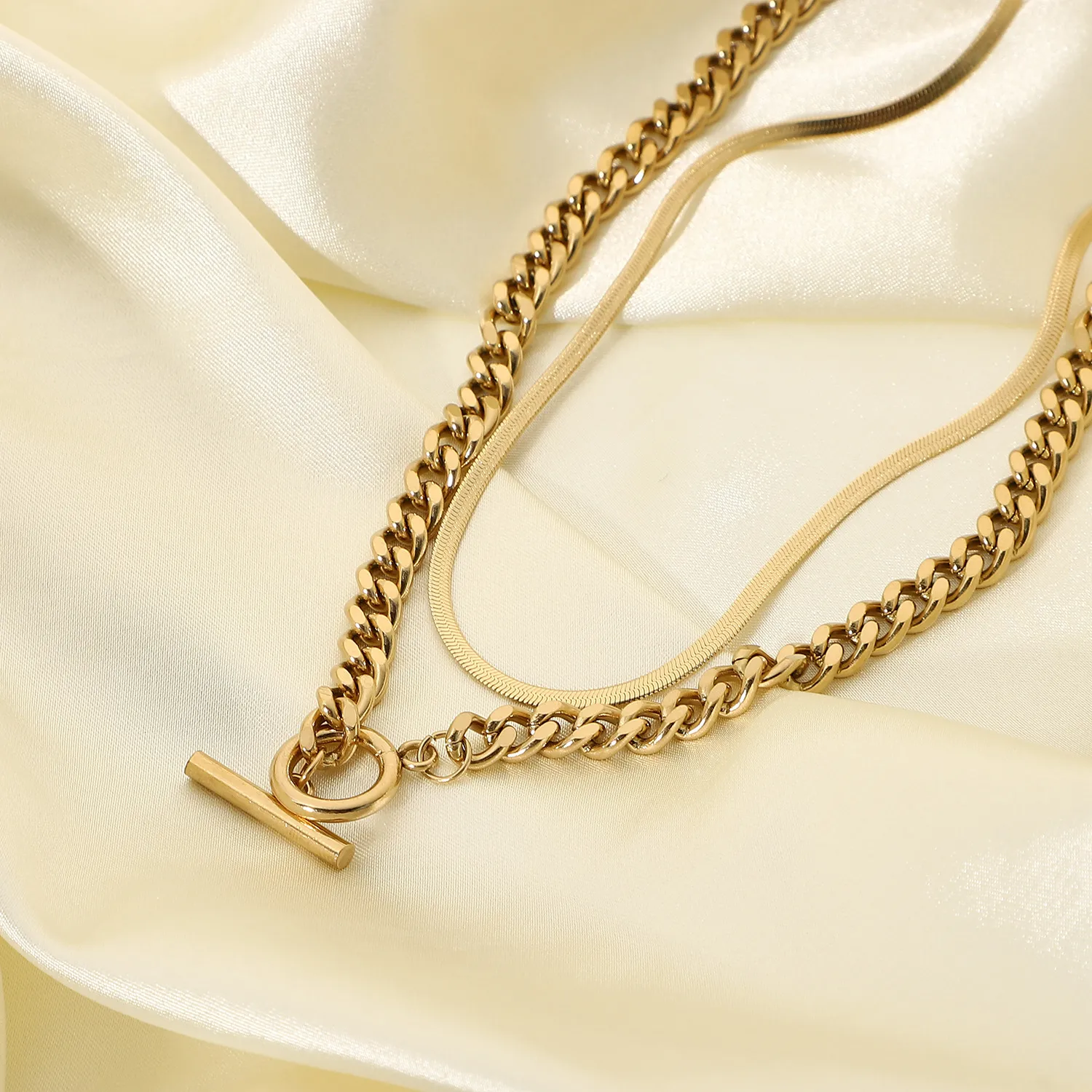 Gold Layered Necklace
