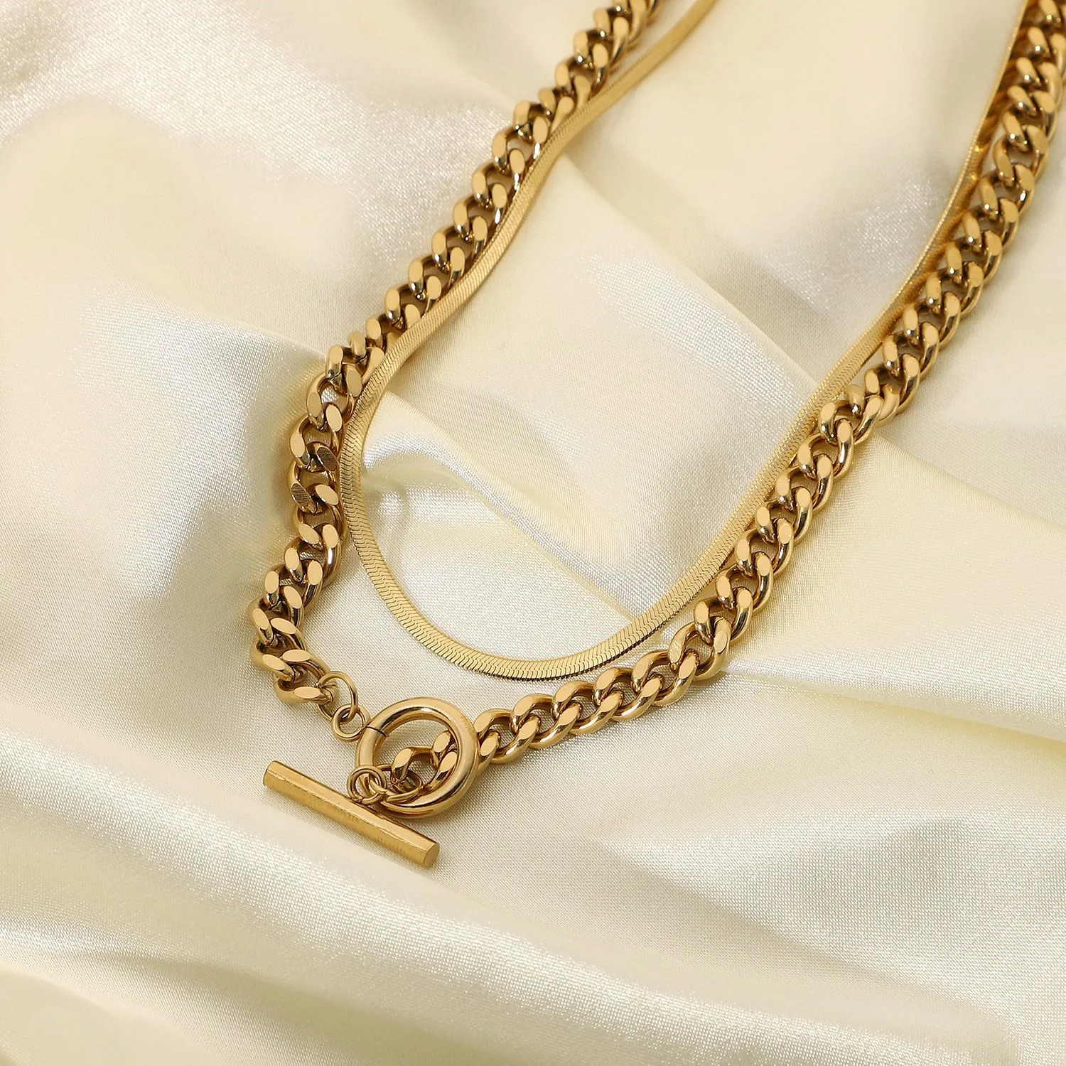 Gold Layered Necklace