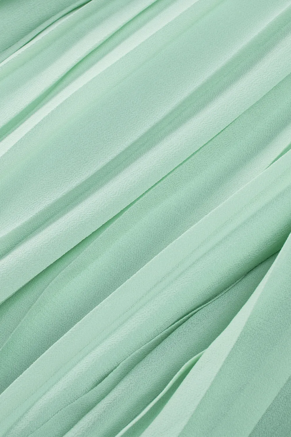 Green Pleated Romper