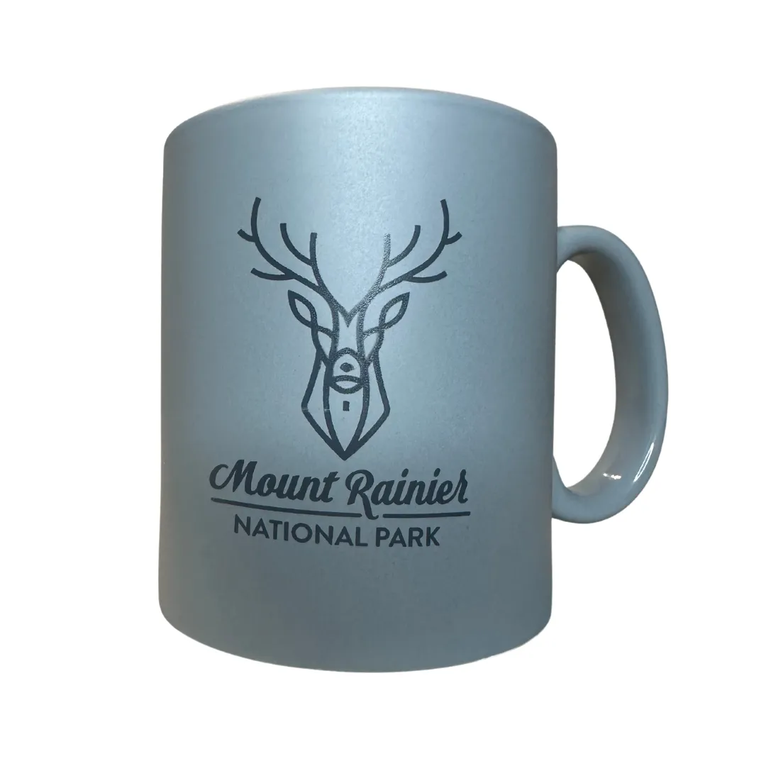 Grey Elegant Elk Mug