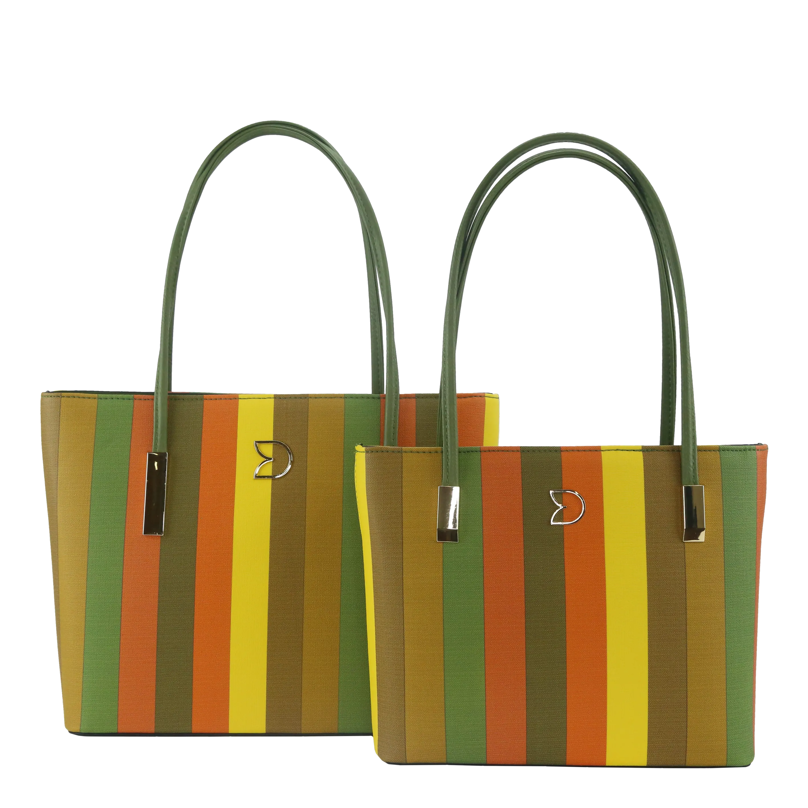 GS-1036LA - Stripes Style 2 Bags Set - 2 Colors