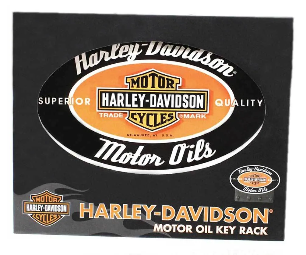 H-D MOTOR OIL CUSTOM CUT KEY RACK